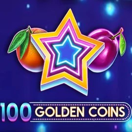 100 Golden Coins logo – Slots by Amusnet Interactive at Turbo Winz Casino