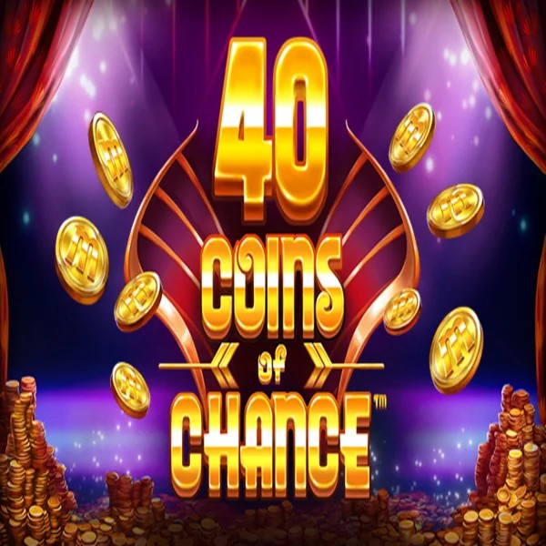 40 Coins of Chance slot logo by SYNOT Games at Turbo Winz Casino