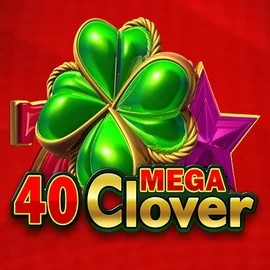 40 Mega Clover by Amusnet Interactive, showcased at turbowinzcasino.eu – game logo
