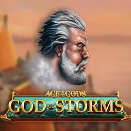 Age Of The Gods: God of Storms by Playtech, showcased at turbowinzcasino.eu – game logo