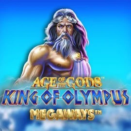 Slots logo of Age Of The Gods: King of Olympus Megaways from Origins at Turbo Winz Casino