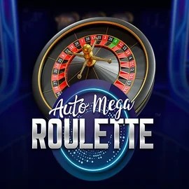 Auto Mega Roulette slot logo by Pragmatic Play at Turbo Winz Casino