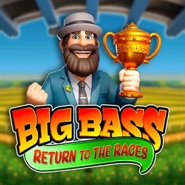 Slots logo of Big Bass Return to the Races from Pragmatic Play at Turbo Winz Casino