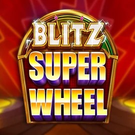 Blitz Super Wheel online game logo by Pragmatic Play on turbowinzcasino.eu
