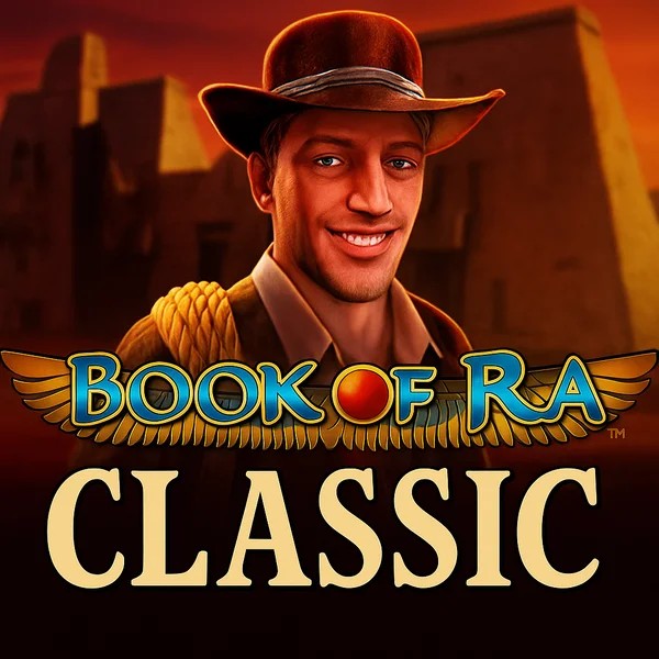 Book of Ra Classic logo by Novomatic Turbo Winz Casino