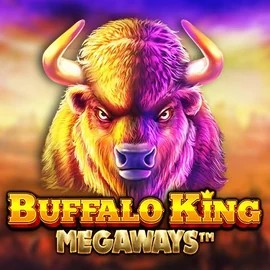 Buffalo King Megaways slot logo by Pragmatic Play at Turbo Winz Casino