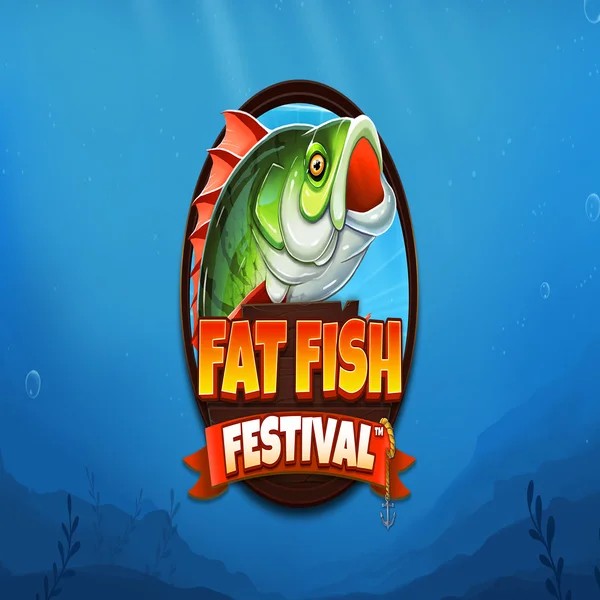 Fat Fish Festival slot logo by Wishbone Games at Turbo Winz Casino