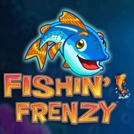 Fishin Frenzy logo by Blueprint Gaming at Turbo Winz Casino