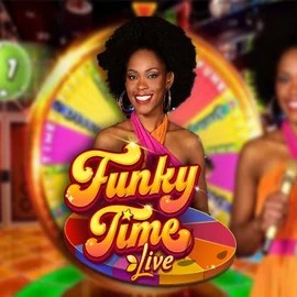 Funky Time game by Evolution – logo hosted on Turbo Winz Casino