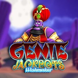 Genie Jackpots Wishmaker online game logo by Blueprint Gaming on turbowinzcasino.eu