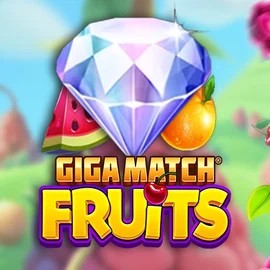 Giga Match Fruits online game logo by RubyPlay on turbowinzcasino.eu