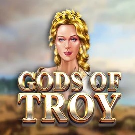 Gods of Troy logo by Red Tiger Gaming at Turbo Winz Casino
