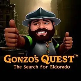 Gonzo's Quest slot logo by NetEnt at Turbo Winz CasinoGonzo's Quest