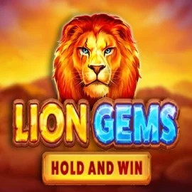Lion Gems Hold and Win logo by Playson at Turbo Winz Casino
