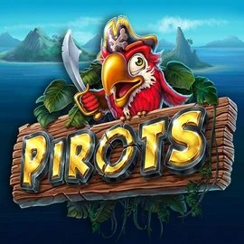 Pirots slot logo by ELK Studios at Turbo Winz Casino