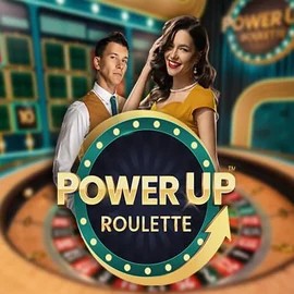 Official Live Casino logo: PowerUP Roulette by Pragmatic Play at Turbo Winz Casino
