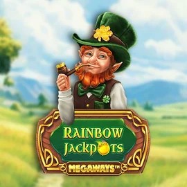Rainbow Jackpots Megaways logo by Red Tiger Gaming Turbo Winz Casino