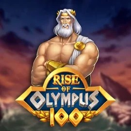 Rise of Olympus 100 slot logo by Play'n GO at Turbo Winz Casino