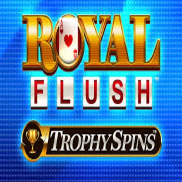 Royal Flush Trophy Spins game by Greentube – logo hosted on Turbo Winz Casino
