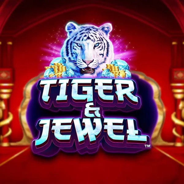 Tiger and Jewel online game logo by Greentube on turbowinzcasino.eu