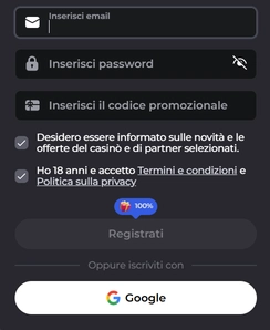 Turbo Winz Casino registration