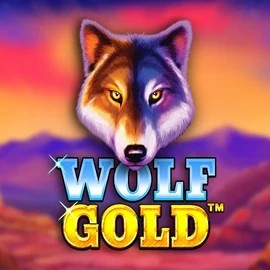 Official Slots logo: Wolf Gold by Pragmatic Play at Turbo Winz Casino