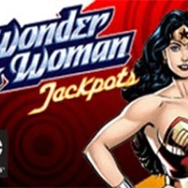 Wonder Woman Jackpots slot visual from Amaya available on turbowinzcasino.eu